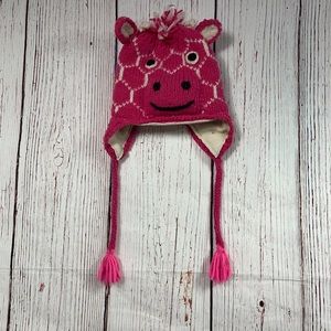 Beanie handmade knitted for girls